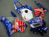 Honda CBR600RR 2005-2006 Injection ABS Fairing - Castrol - Blue Red - MFS6383